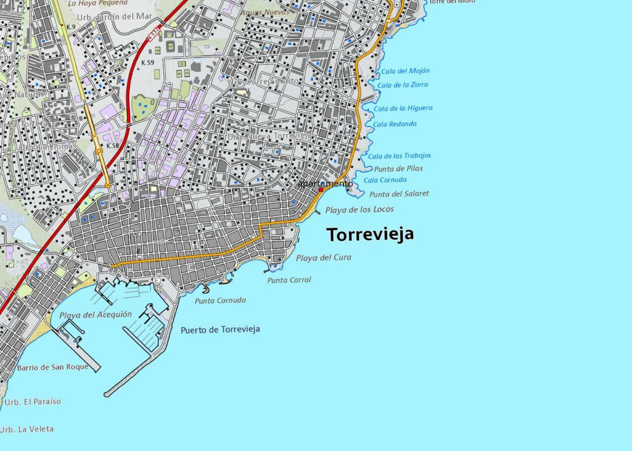 Costaazul Loft, Seaviews Frente Al Mar, Playa Los Locos Torrevieja Zewnętrze zdjęcie